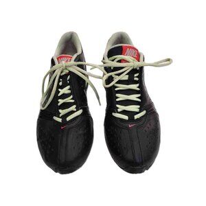 Nike Reax Rockstar Leather Sneakers Black Green Training Women's Size 9